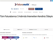 Tablet Screenshot of faturamatik.com.tr